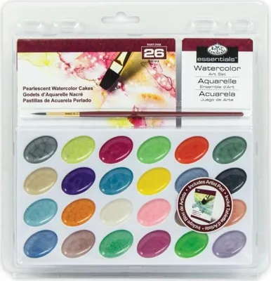 Immagine prodotto di Set di colori ad acquerello - perlati 26 pezzi