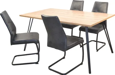 Produktbild von Tischgruppe- 5teilig Cora