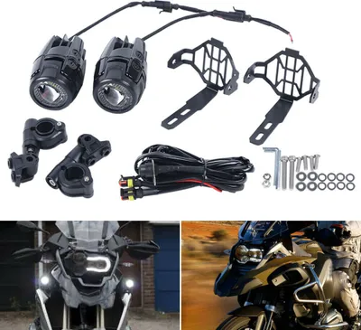 Zdjęcie produktu dla Światło przeciwmgielne LED Reflektor pomocniczy do BMW R1200GS F800GS ADV F700GS