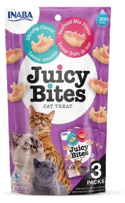 Image de Churu Cat Juicy Bites Shrimp&Seafood Flavor3x11,3g