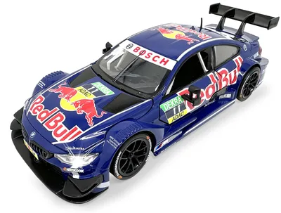 Produktbild von JAMARA BMW M4 DTM Diecast 1:24 blau inkl. Knopfzellen