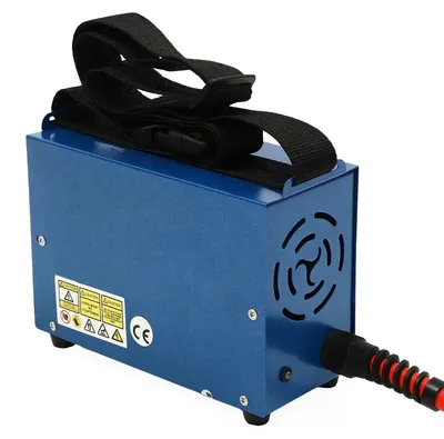Image de Chauffage à induction magnétique, haute efficacité, utilisation sûre, bleu, prise UE