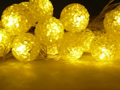 Produktbild von Solar-Lichterkette Pearls 24 flg. 24 LED wweiß, 1xNiMH AA 600 mAh