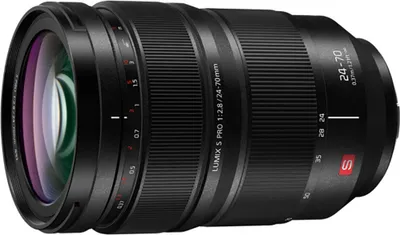 Zdjęcie produktu dla Panasonic S-E2470E, Standardowy obiektyw zmiennoogniskowy, 18/16, 24 - 70 mm, L mount