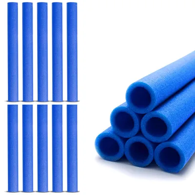 Produktbild von 16x Trampolin Stangenschutz Schaumstoff 92 cm – PE Polster für Trampolinstangen bis 30 mm – UV-beständig & wasserfest, blau