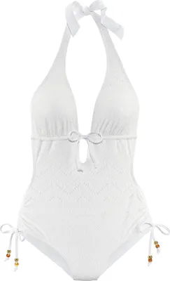 Produktbild von LASCANA Badeanzug Omara creme Größe 40 Cup C/D