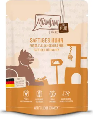 Produktbild von MjAMjAM 14401, Adult, jede Rasse, Huhn, 300 g, Getreidefrei, Ohne künstliche Farbstoffe