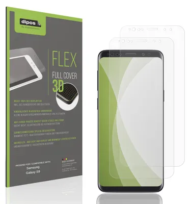 Immagine prodotto di 2x Pellicola protettiva opaca per Samsung Galaxy S9 Protezione Antiurto Anti-Shock