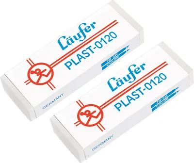 Immagine prodotto di Läufer 69809 Gomma per plastica PLAST-0120, confezione da 2 pezzi