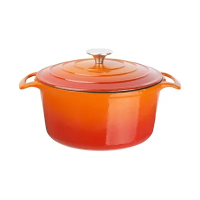 Obrázek produktu pro Kulatý zapékací pekáč Vogue, oranžový, velký, 4 litry