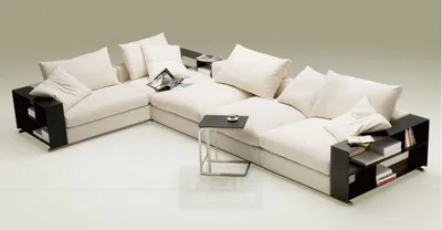 Immagine prodotto di Divano angolare, divano imbottito, divano a forma di L, set componibile, angolare, tessuto, materiale: PH88