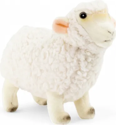Produktbild von Carl Dick Schaf weiß, Lamm stehend ca. 21cm, Plüschtier, Stofftier, Kuscheltier 3714