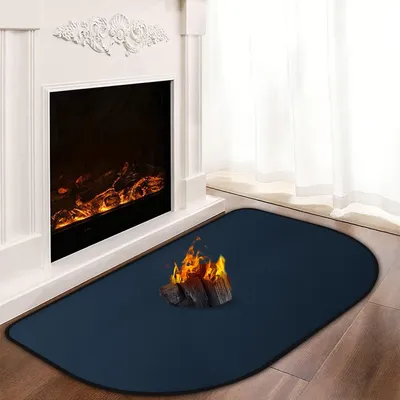 Obrázok produktu pre Podlahové rohože pod krb, nehorľavé, 150 x 80 x 0,1 cm