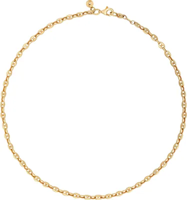 Produktbild von cai Collier 925 Silber vergoldet Choker Kaffeebohnenkette