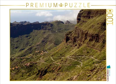 Produktbild von Calvendo Panoramastraße nach Masca 1000 Teile Puzzle quer 640x480mm, Seifert Birgit; 7347958