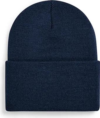 Produktbild von Beechfield B40R | Original Deep Cuffed Beanie doppellagiger Strick - Farbe: French Navy - Größe: One Size