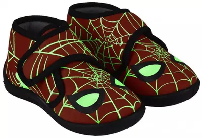 Produktbild von Spiderman leuchtende Hausschuhe 26