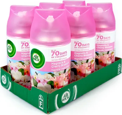 Ricarica Air Wick Freshmatic Pure Fresh – Agrumi E Mandarino, 3 X 250 Ml (70 Giorni Di Profumo Continuo)
