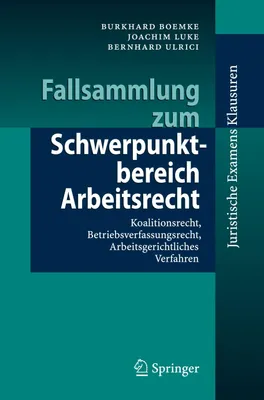 Produktbild von Fallsammlung zum Schwerpunktbereich Arbeitsrecht