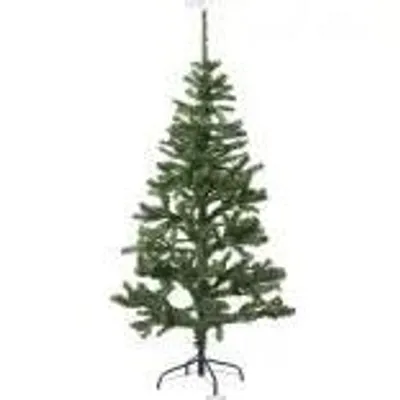 Produktbild von Künstlicher Weihnachtsbaum Tanne, grün, 150 cm Höhe, für festliche Dekoration