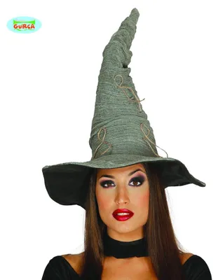 Produktbild von Guirca Grauer Hexenhut für Erwachsene – Kostümzubehör für Fasching, Karneval & Halloween