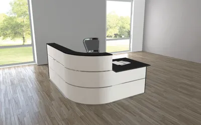 Produktbild von Kerkmann Design-Theke Kompakt-Theke Theke CENTO 4 3853 (B)1950x(T)1800x(H)1100mm