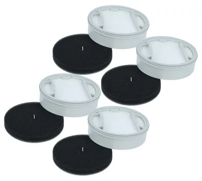 Produktbild von vhbw 4x Staubsaugerfilter kompatibel mit Philips XC5244, XC5243 Staubsauger - Schmutzfilter, Filtereinheit