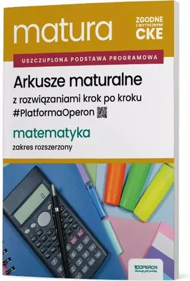 Obrázok produktu pre Matura 2026. Arkusze maturalne. Matematyka. Zakres rozszerzony