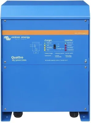 Image de Victron Quattro 12/5000/220-100/100 Onduleur/chargeur 120V | QUA125021100