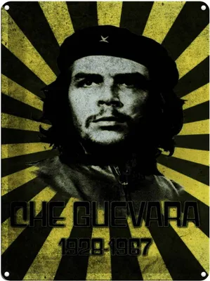 Produktbild von vianmo Blechschild 40x30 cm Retro Che Guevara 1928-1967 Kuba