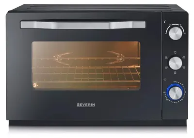 Image de Four multifonction 60l 2200w noir - Severin - TO2073 -