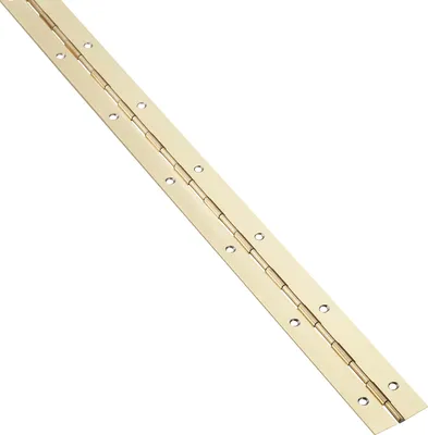 Produktbild von Stangenscharnier 1000 x 32 x 0,7 mm Messingoptik Klavierband Türband Bandscharnier von SOTECH