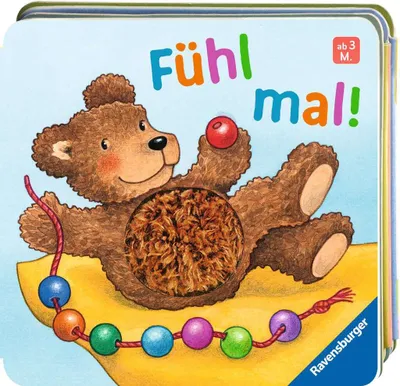 A children's book cover featuring a teddy bear.