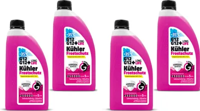 Produktbild von Kühlerfrostschutz G12 / G12+ | Kühlflüssigkeit 5 Jahre bis -35°C | 4L