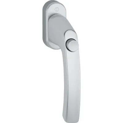 Produktbild von HOPPE Fenstergriff LIÈGE - Druckknopf, Vierkant 7 x 32 mm, silber eloxiert