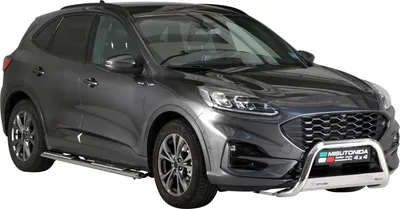 Produktbild von Edelstahl Seitenschweller Schwellerrohre für Ford Kuga 2019-2025 Silber