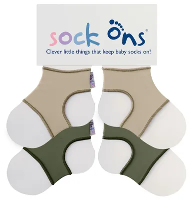 Obrázok produktu pre Sock Ons – Držiak na detské ponožky – 6–12 mesiacov – balenie po 2 kusy – výhodný balík – Oli