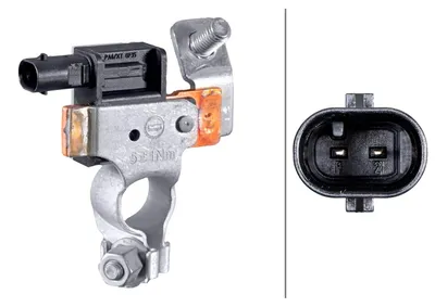 Produktbild von HELLA 6PK 010 557-361 Sensor, Batteriemanagement - 12V - geschraubt - ohne Kabelsatz