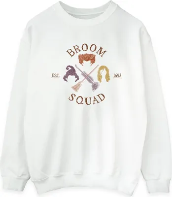 Produktbild von Disney - "Hocus Pocus Broom Squad 93" Sweatshirt für Damen BI15574 (S) (Weiß)