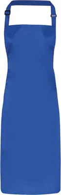 Obrázok produktu pre Premier Workwear PR115 | Zástera s náprsenkou Nepremokavá zástera s náprsenkou, 72 x 86 cm - Farba: Royal (približne Pantone 7687C) - Veľkosť: 72 x 86 cm