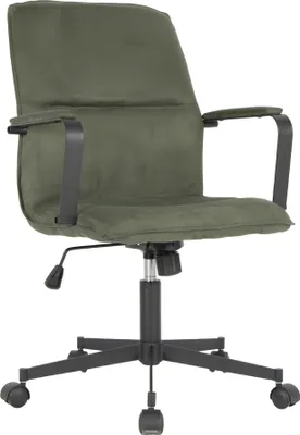Obrázek produktu pro Kancelářská židle Casa Dolce JAZON, zelená, 57,5x61x91/100,5 cm, otočná o 360°, výškově nastavitelná, motýlkový mechanismus, max. hmotnost 120 kg