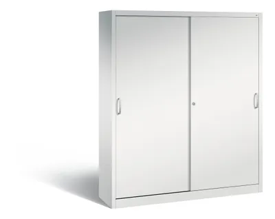 Produktbild von C+P Schiebetürenschrank Acurado-2000 | HxBxT 195x160x40cm | Lichtgrau