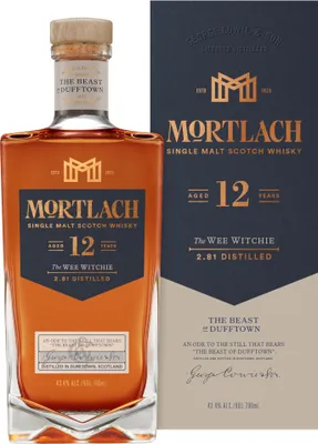 Produktbild von Mortlach 12 Jahre Speyside Single Malt Scotch Whisky in Geschenkpackung | 43,4 % vol | 0,7 l
