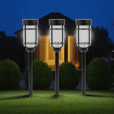 Produktbild von Luxform Solar-Standleuchte Catala 3er Set