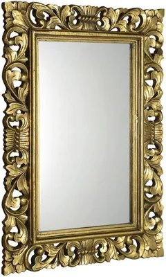 Produktbild von Sapho SCULE Rahmenspiegel, 80x120cm, Gold