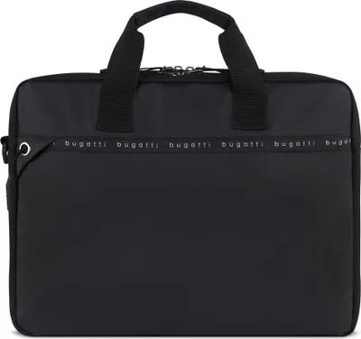 Image de bugatti sac d'ordinateur portable sac à épaule bandoulière pour ordinateur portable Blanc DeLight Briefcase Black noir