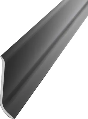 Produktbild von Küberit Aluminium Sockelleiste Typ920 ungebohrt 20x48x2500mm Edelstahl