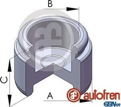 Produktbild von AUTOFREN SEINSA Bremssattel-Kolben passend für MERCEDES-BENZ 190 (W201) 38mm Stahl