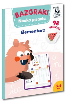 Zdjęcie produktu dla Elementarz Ćwiczenia Nauka pisania Bazgraki
