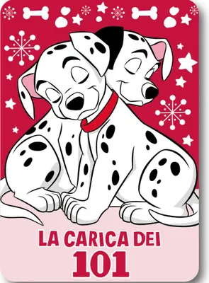 Produktbild von Disney 101 Dalmatiner Cuddle Spots Fleecedecke 100x140cm